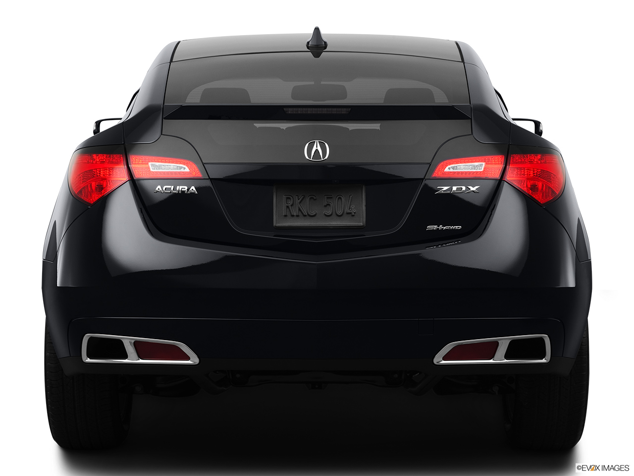 2011 Acura ZDX ZDX Technology Low/wide rear. 