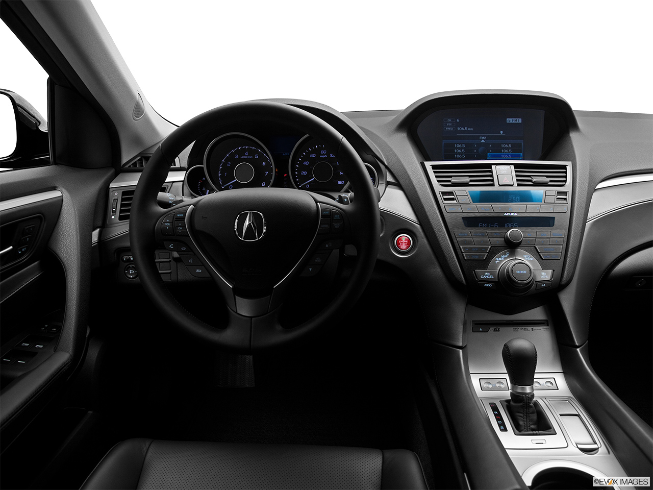 2011 Acura ZDX ZDX Technology Steering wheel/Center Console. 