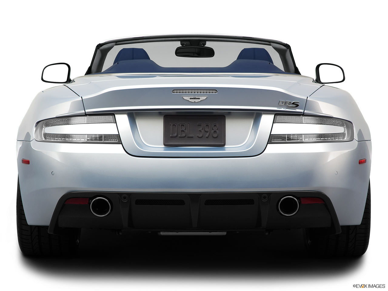 2011 Aston Martin DBS Volante Low/wide rear. 