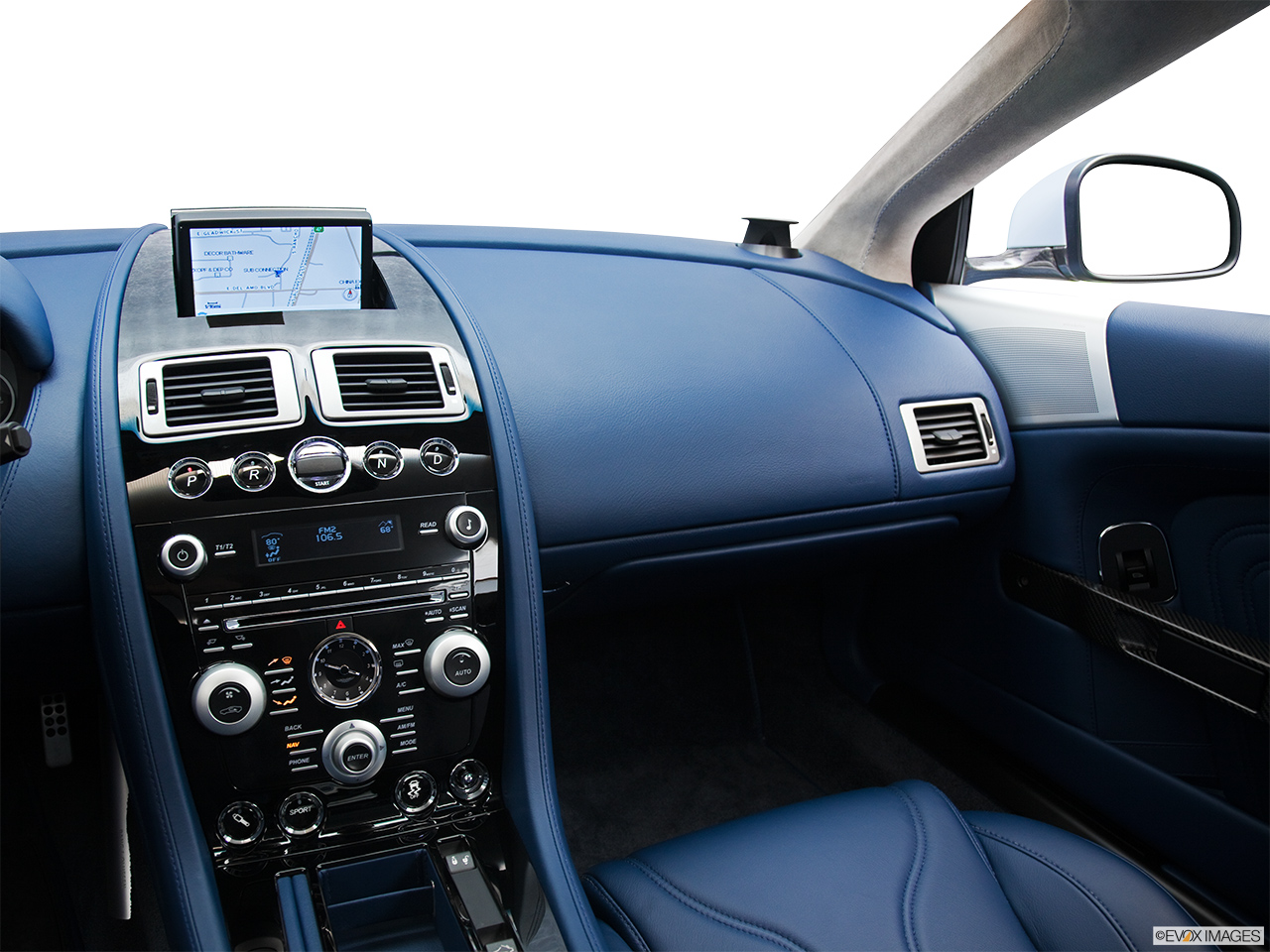 2011 Aston Martin DBS Volante Center Console/Passenger Side. 