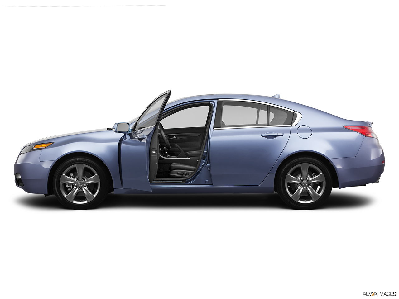 2012 Acura TL TL Driver's side profile with drivers side door open. 