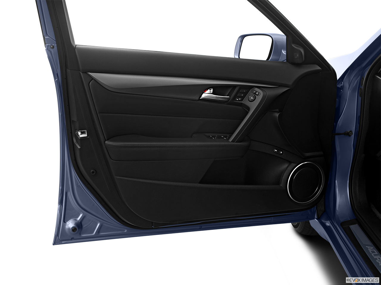 2012 Acura TL TL Inside of driver's side open door, window open. 