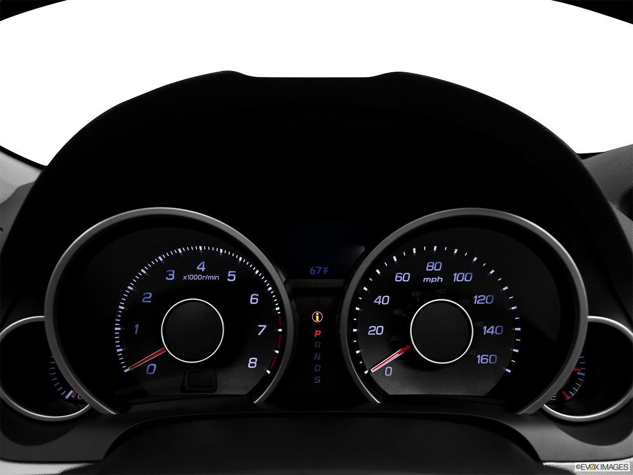2012 Acura TL TL Speedometer/tachometer. 