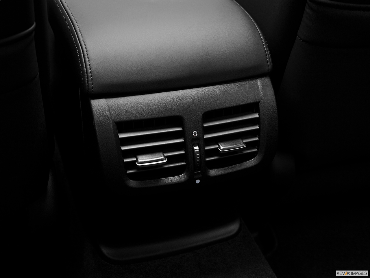 2012 Acura TL TL Rear A/C controls. 