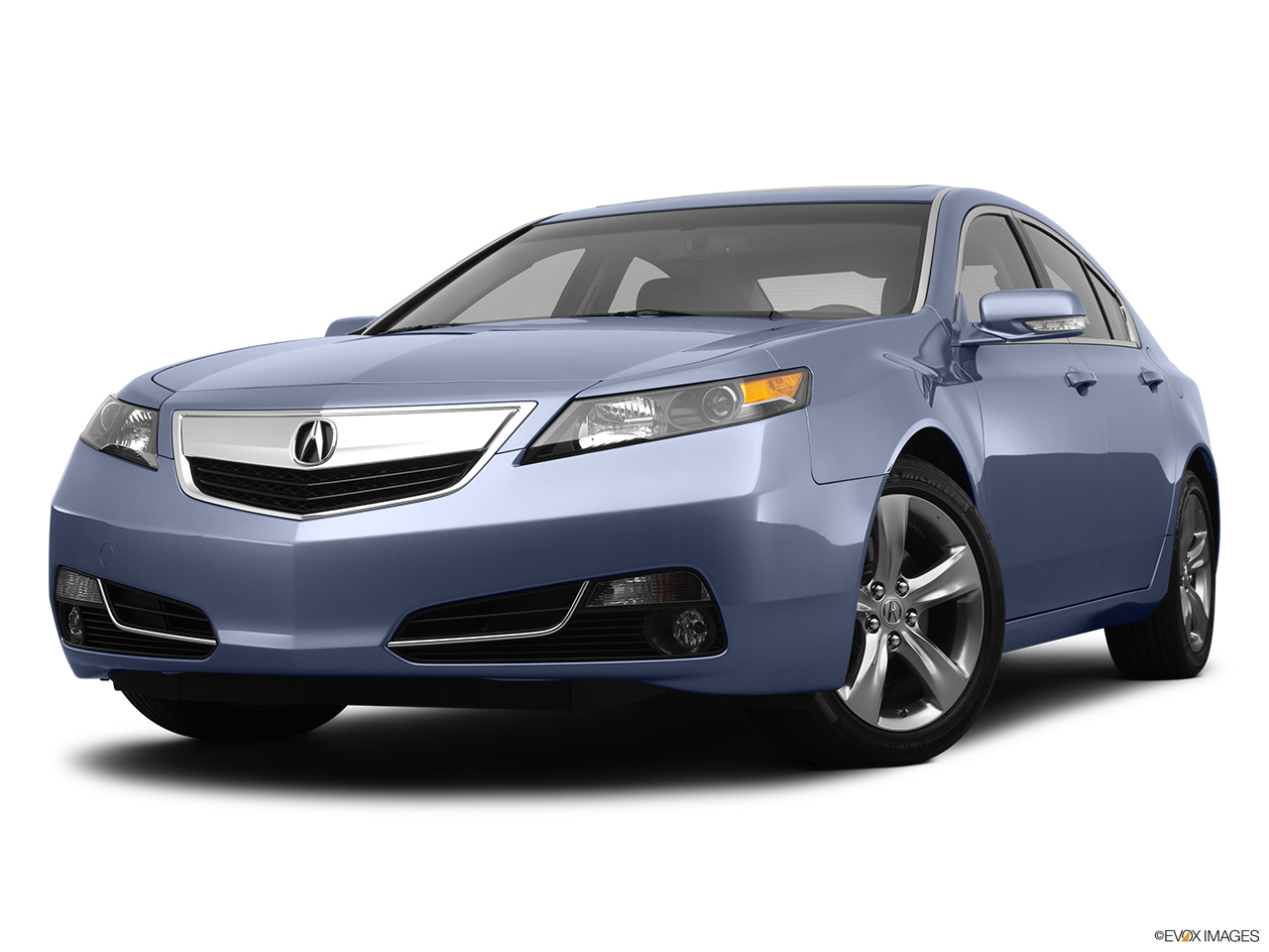 2012 Acura TL TL Front angle view, low wide perspective. 