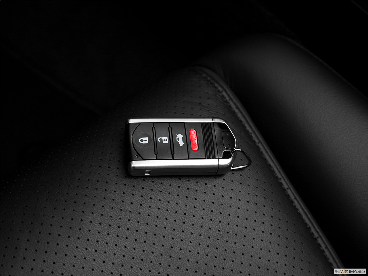 2012 Acura TL TL Key fob on driver's seat. 