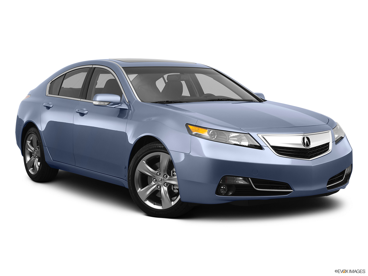 2012 Acura TL TL Front passenger 3/4 w/ wheels turned. 