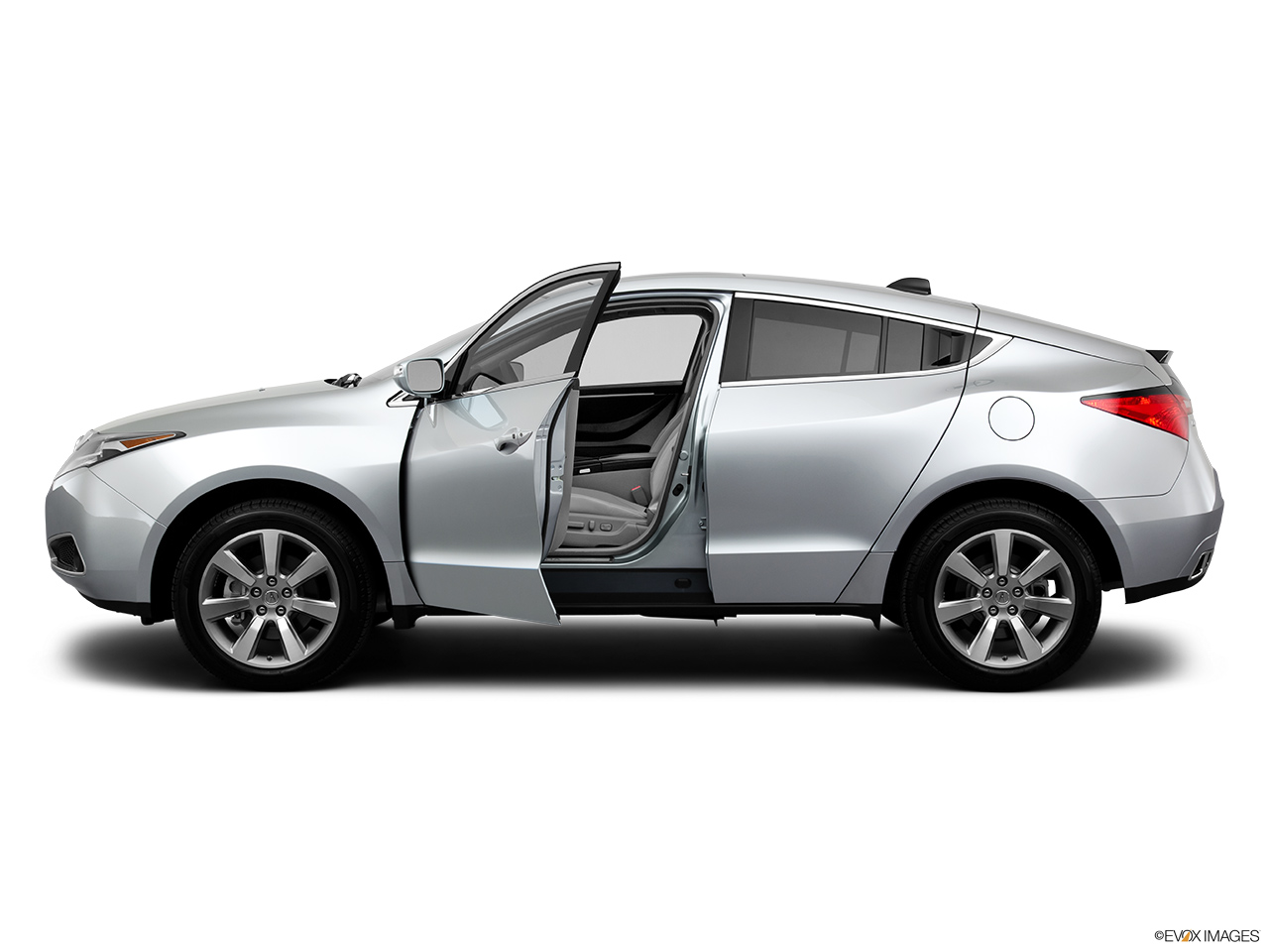 2011 Acura ZDX ZDX Advance Driver's side profile with drivers side door open. 