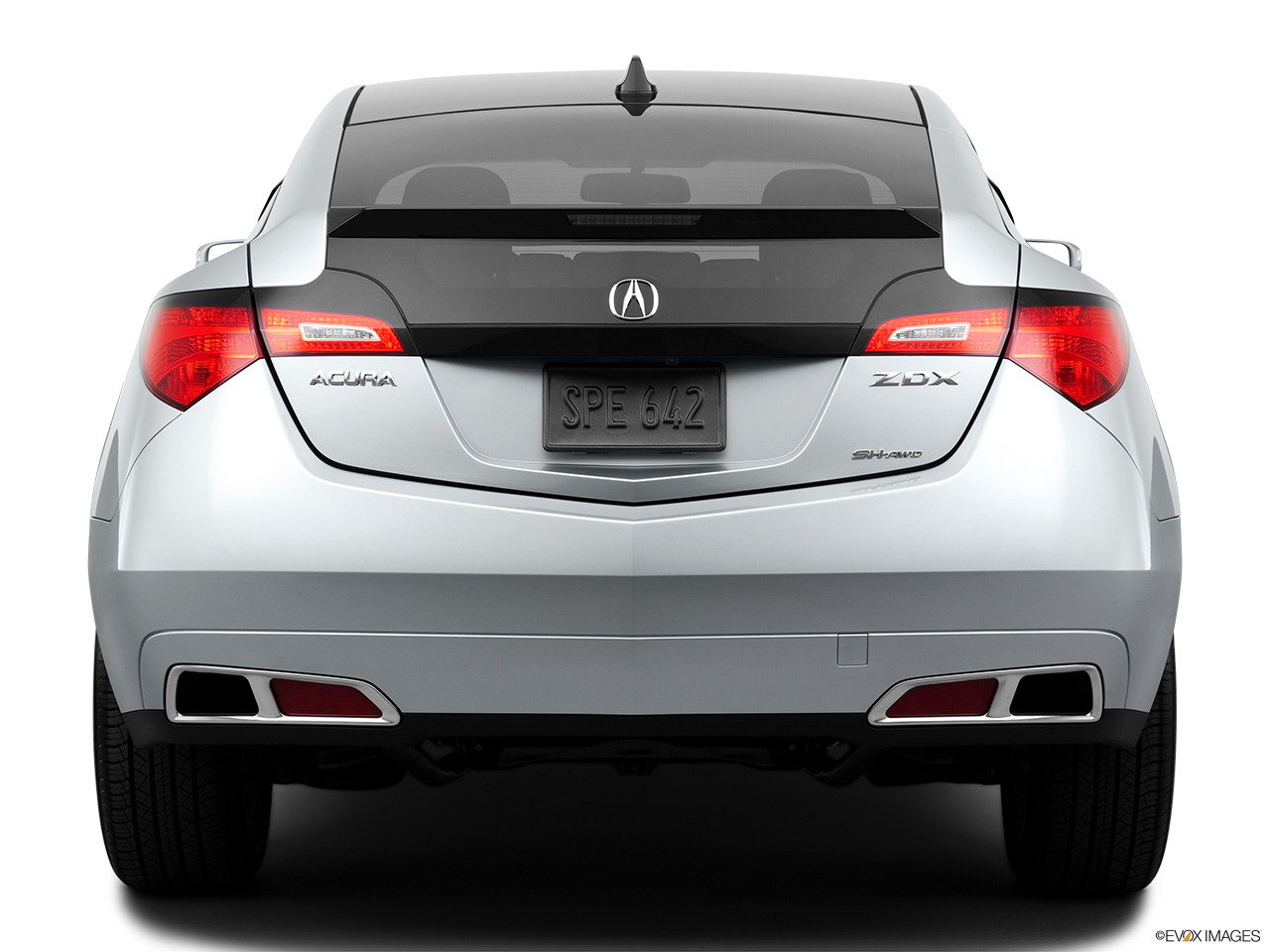2011 Acura ZDX ZDX Advance Low/wide rear. 