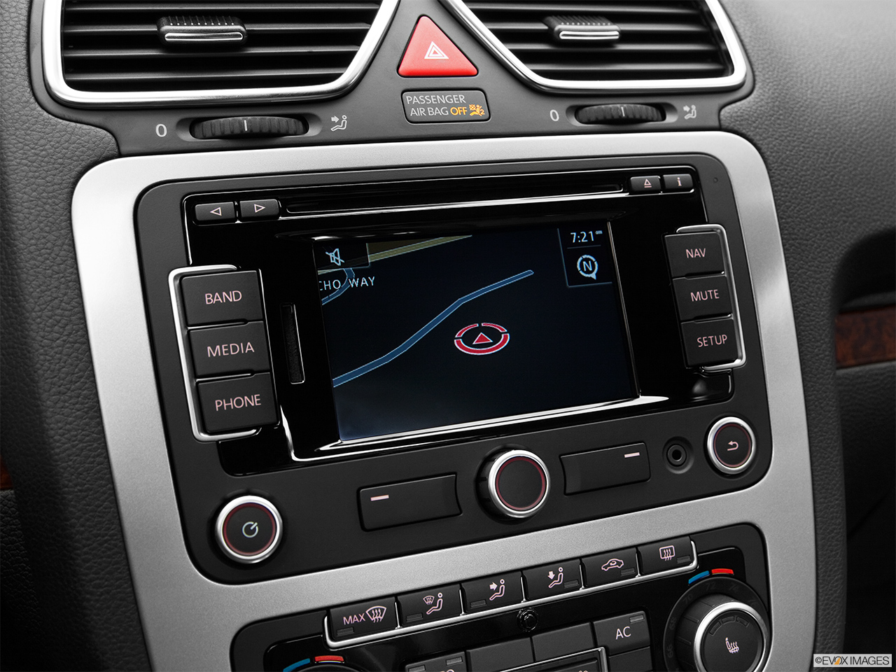 2012 Volkswagen Eos Lux Driver position view of navigation system. 