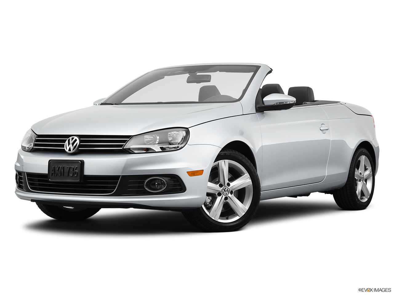 2012 Volkswagen Eos Lux Front angle medium view. 