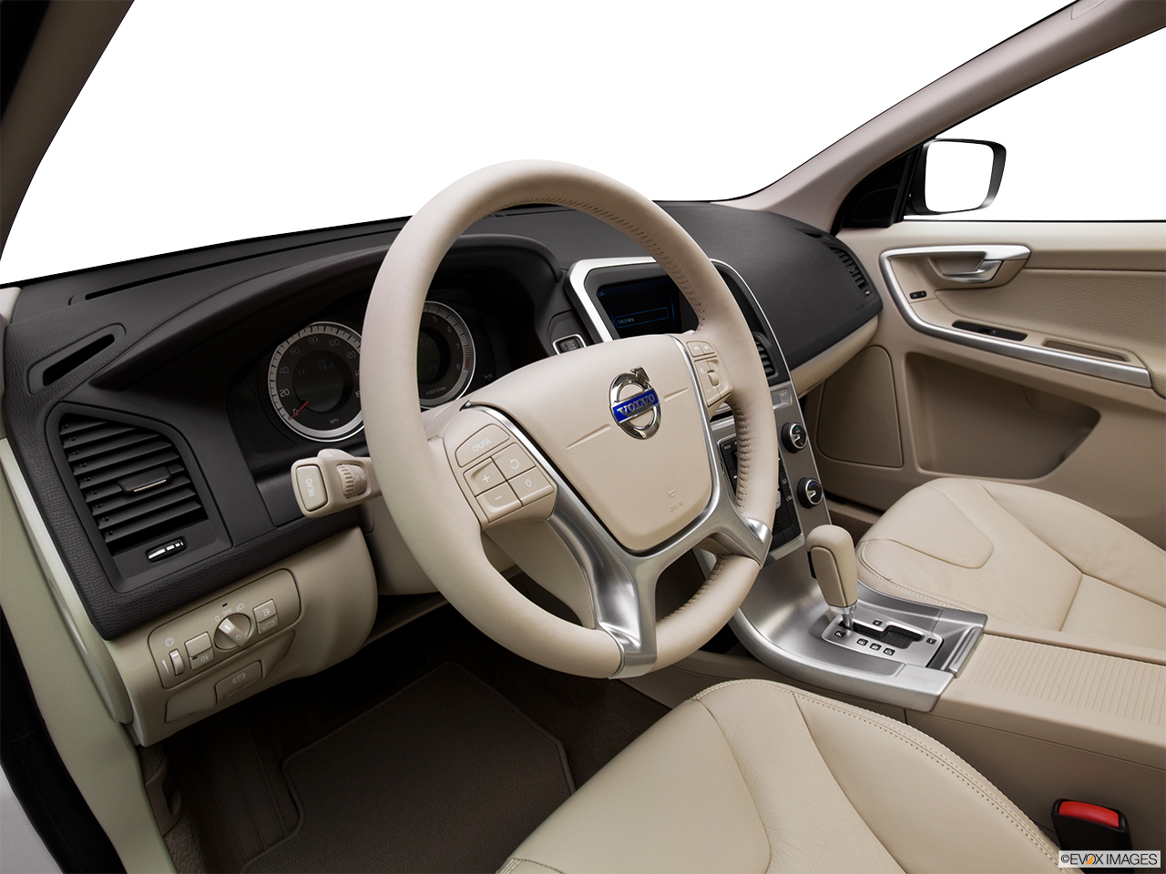 2012 Volvo XC60 3.2L Interior Hero (driver's side). 