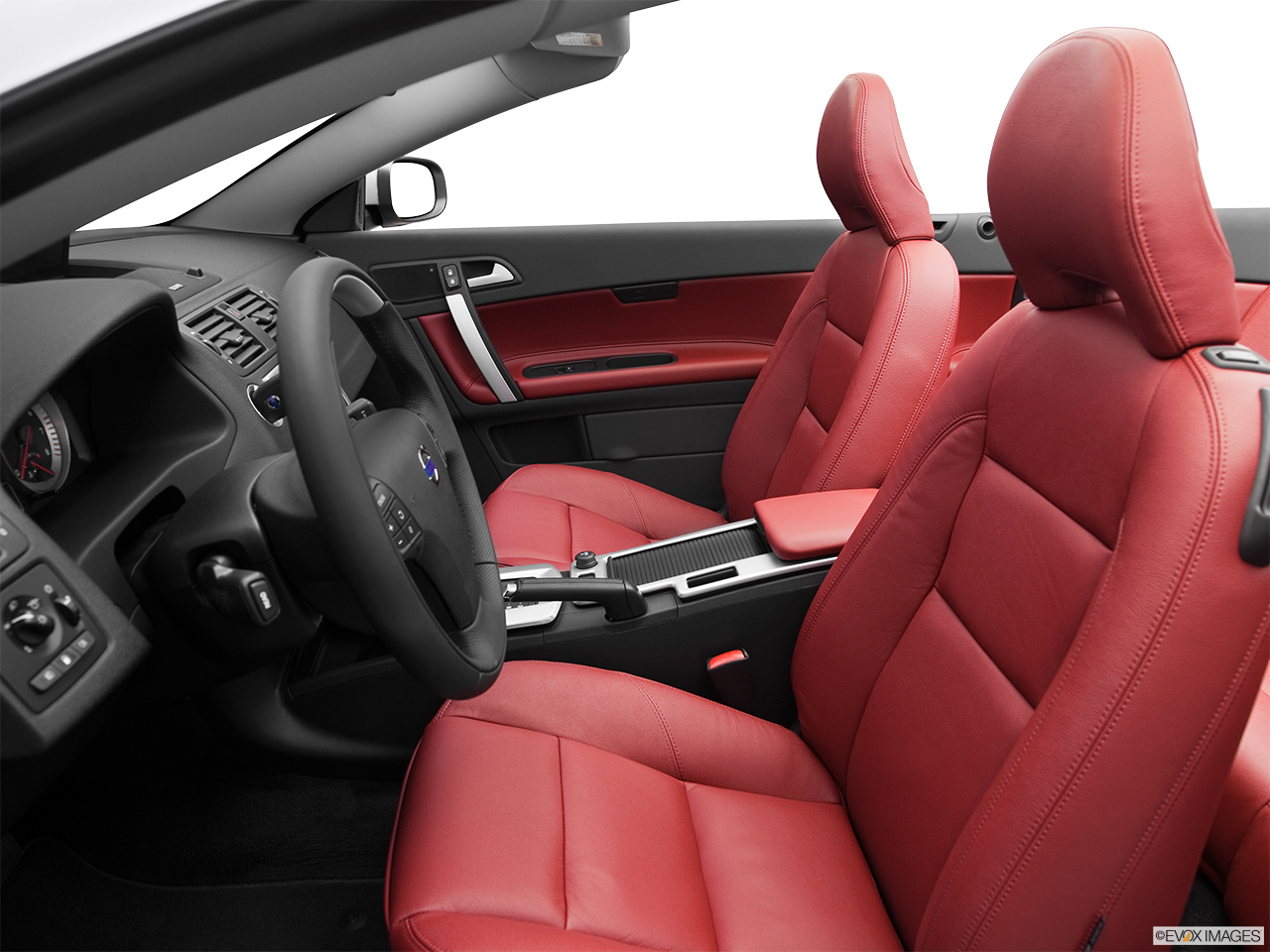 2012 Volvo C70 T5 Front seats from Drivers Side. 