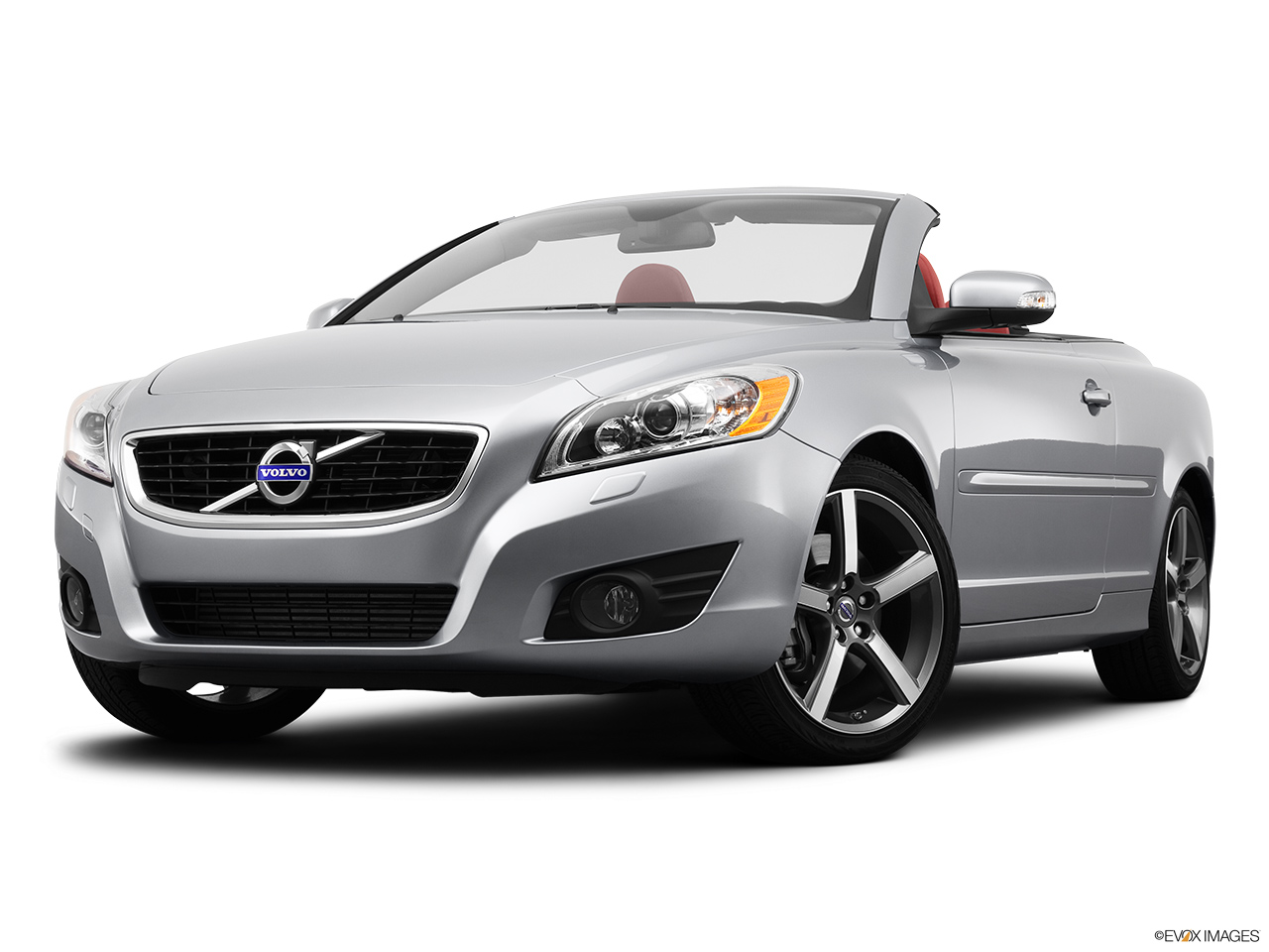 2012 Volvo C70 T5 Front angle view, low wide perspective. 