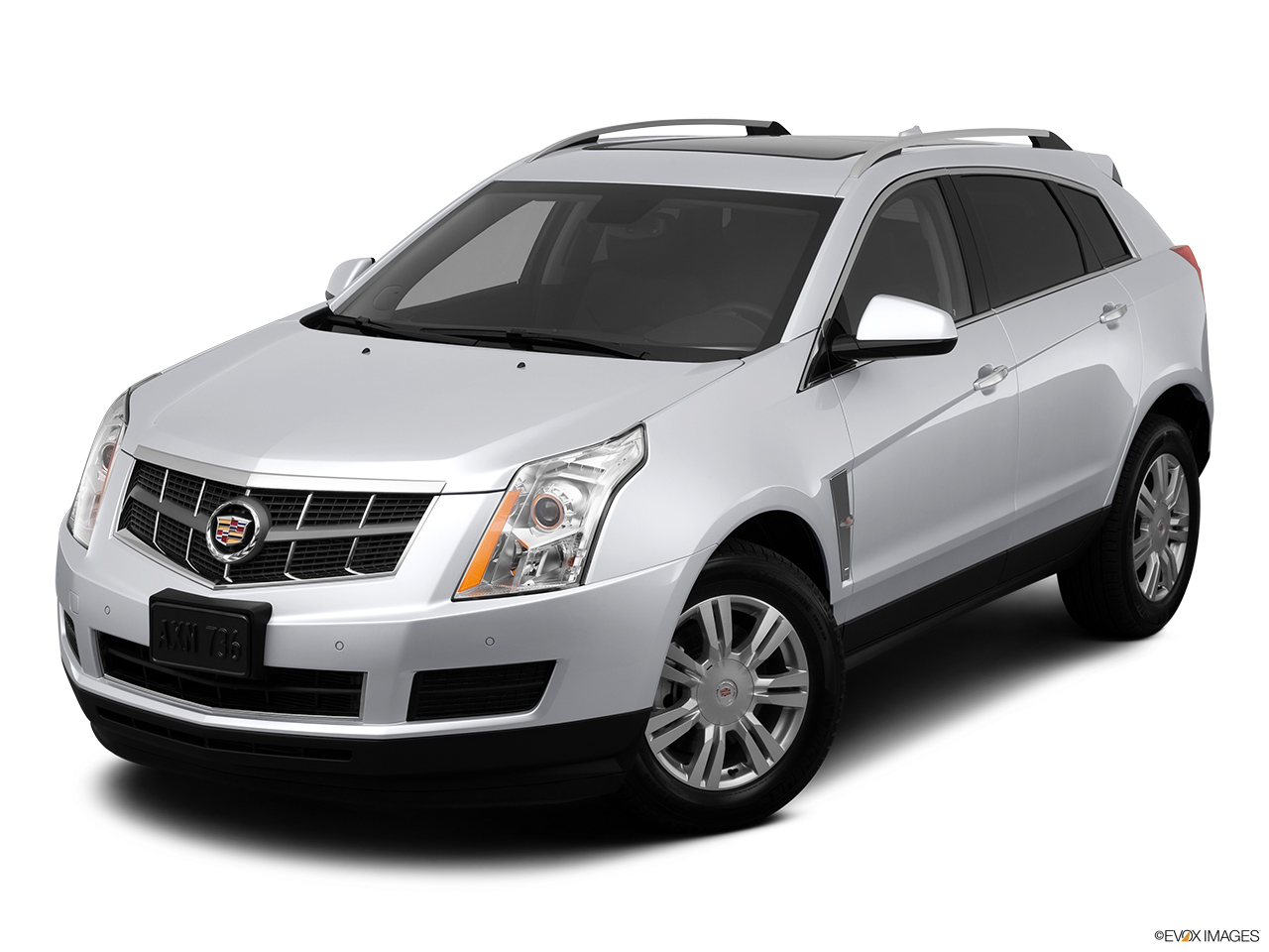 2012 Cadillac SRX Luxury Collection Front angle view. 