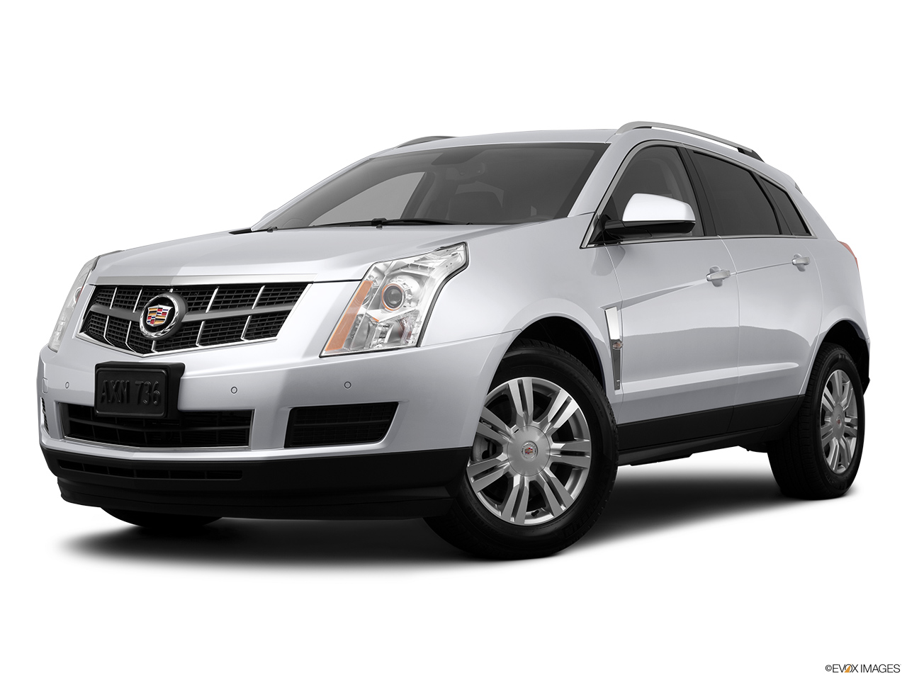 2012 Cadillac SRX Luxury Collection Front angle medium view. 