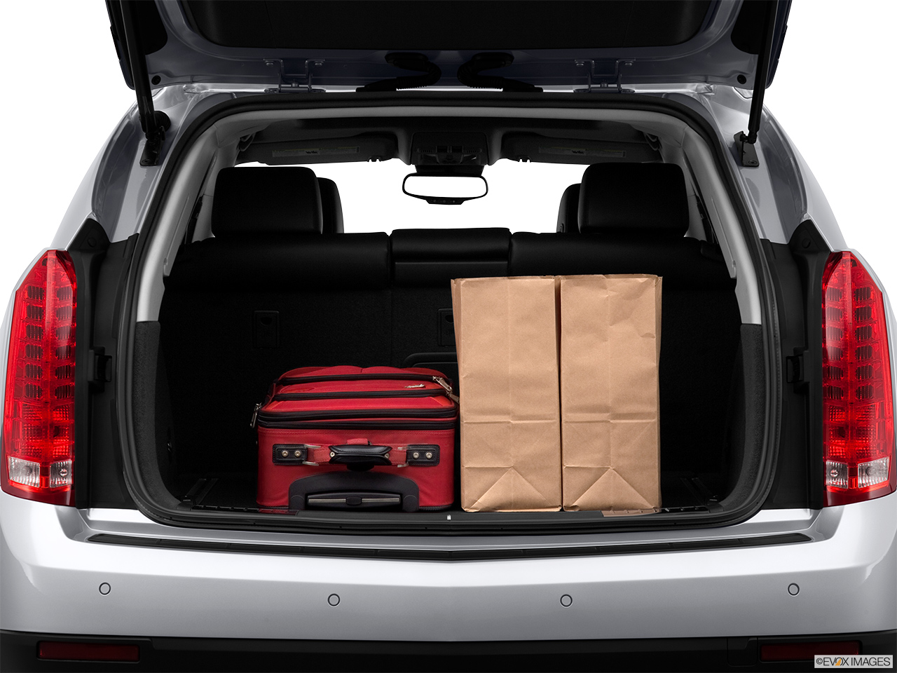 2012 Cadillac SRX Luxury Collection Trunk props. 