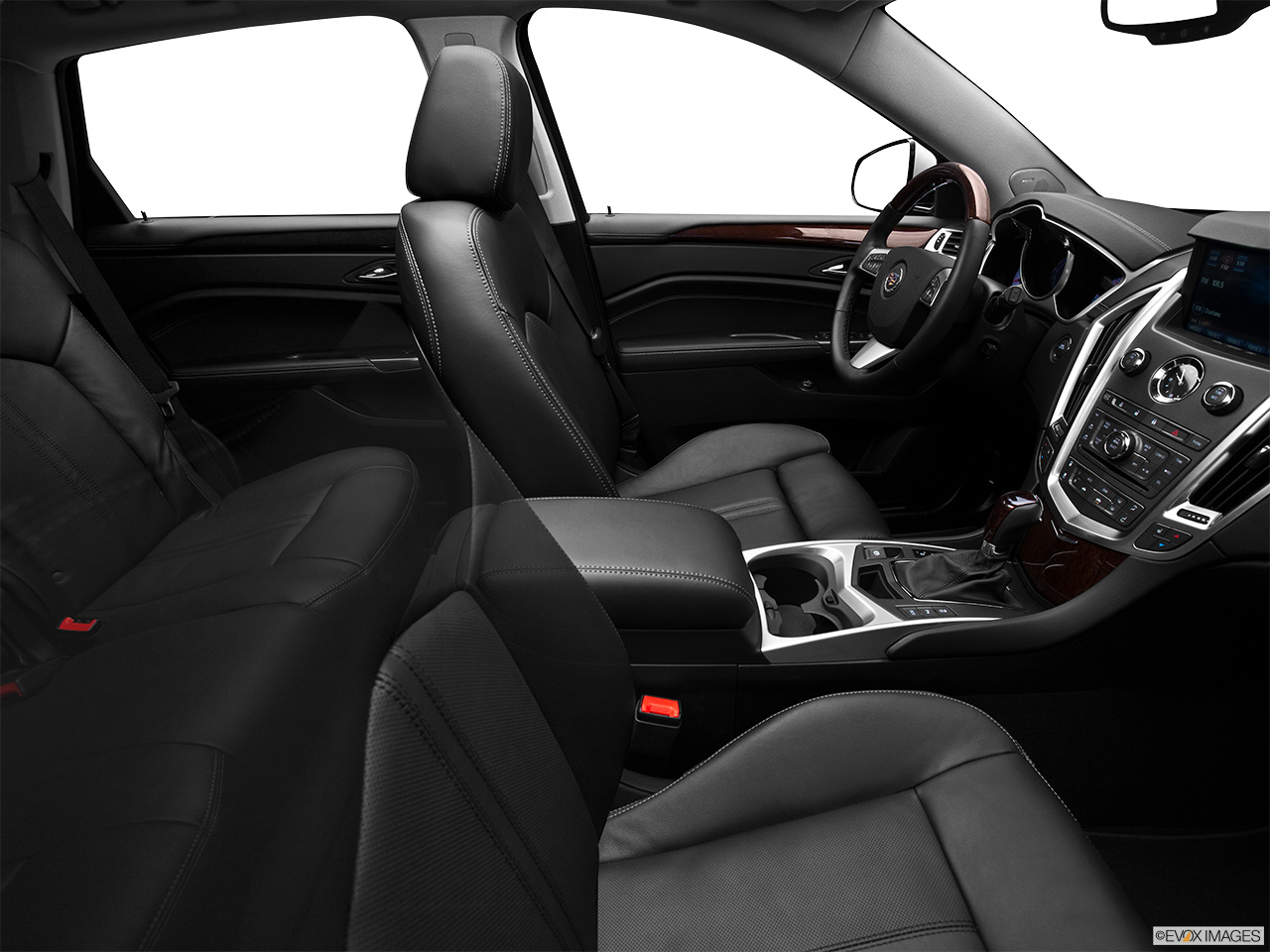 2012 Cadillac SRX Luxury Collection Fake Buck Shot - Interior from Passenger B pillar. 