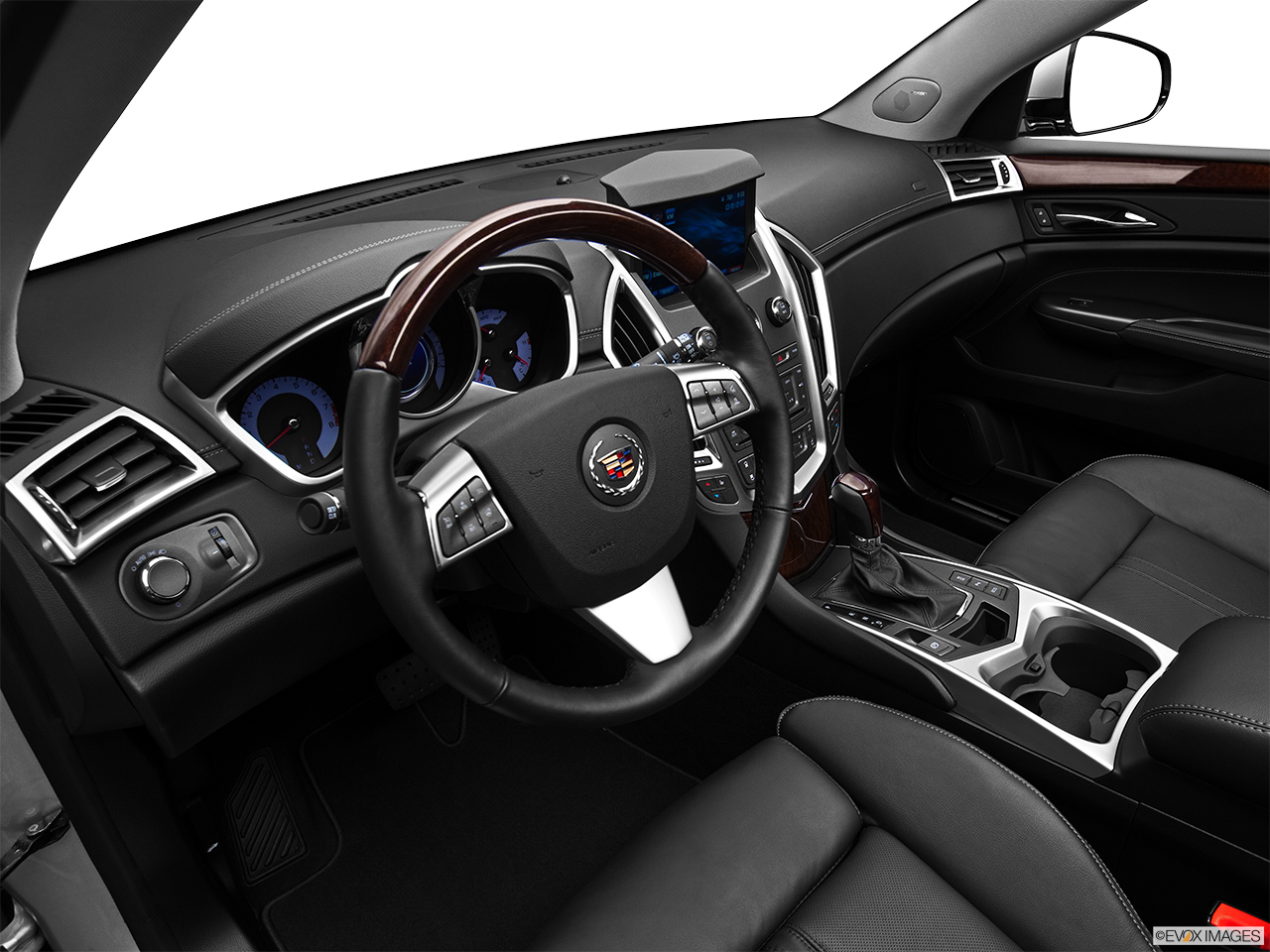2012 Cadillac SRX Luxury Collection Interior Hero (driver's side). 