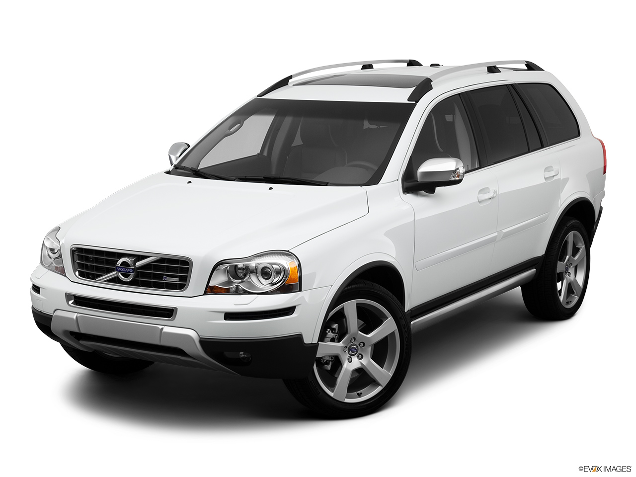 2012 Volvo XC90 R-Design Front angle view. 