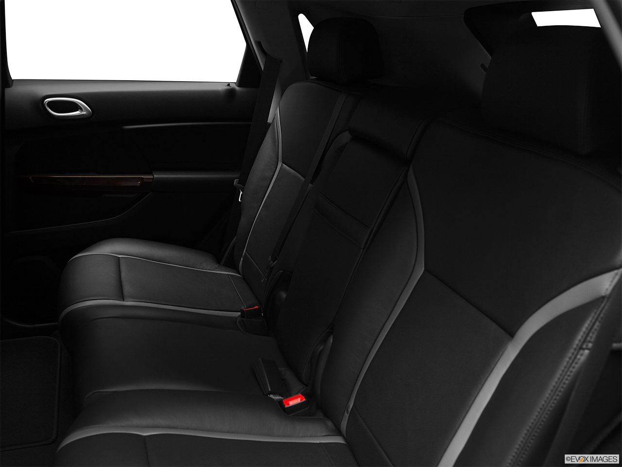2011 Saab 9-4X 3.0i Rear seats from Drivers Side. 