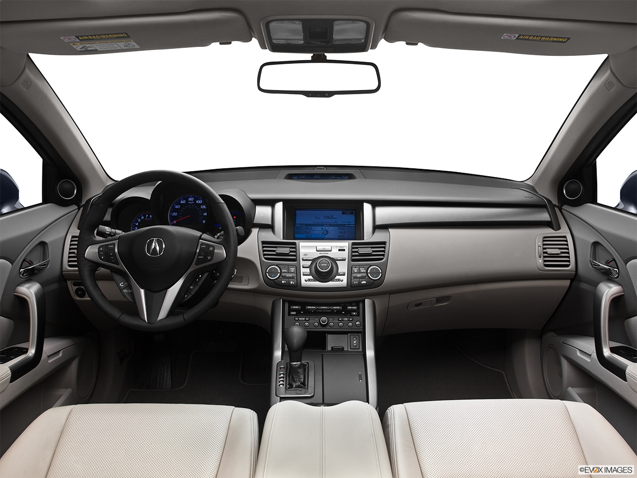 2012 Acura RDX RDX Centered wide dash shot 