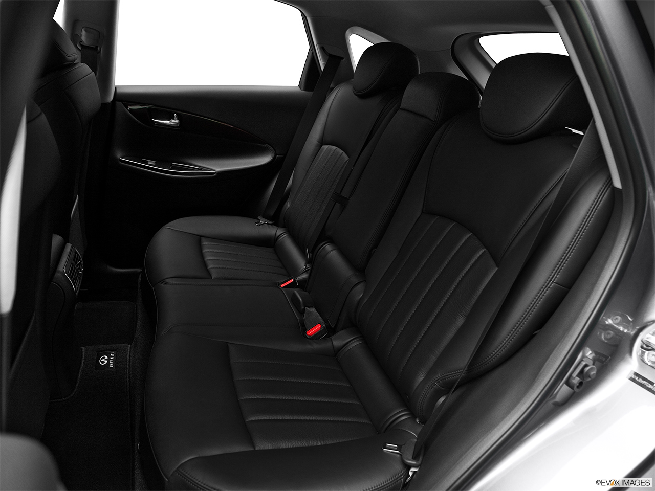 2012 Infiniti EX EX35 Journey Rear seats from Drivers Side. 