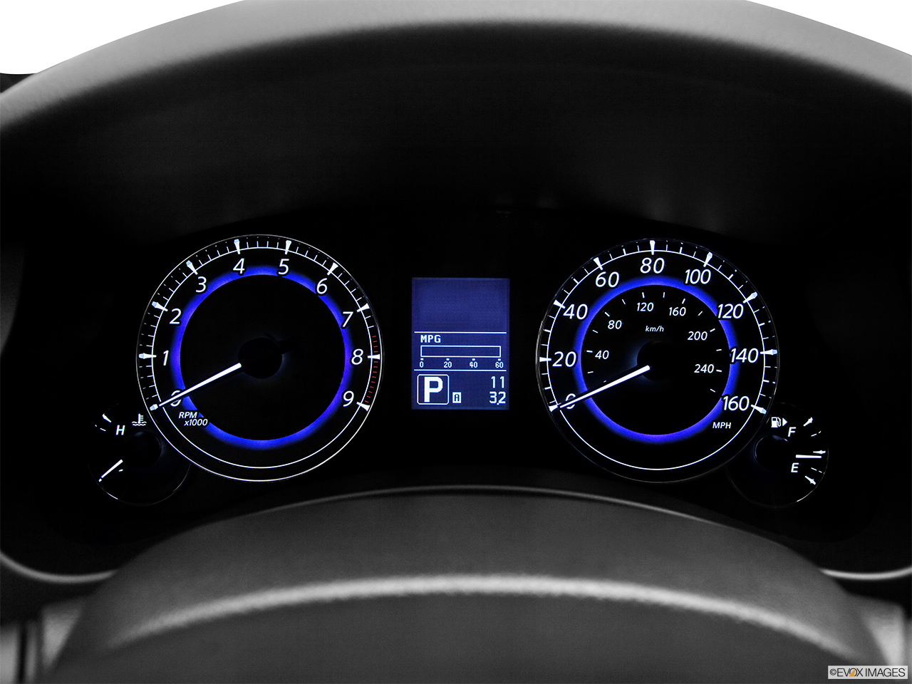 2012 Infiniti EX EX35 Journey Speedometer/tachometer. 