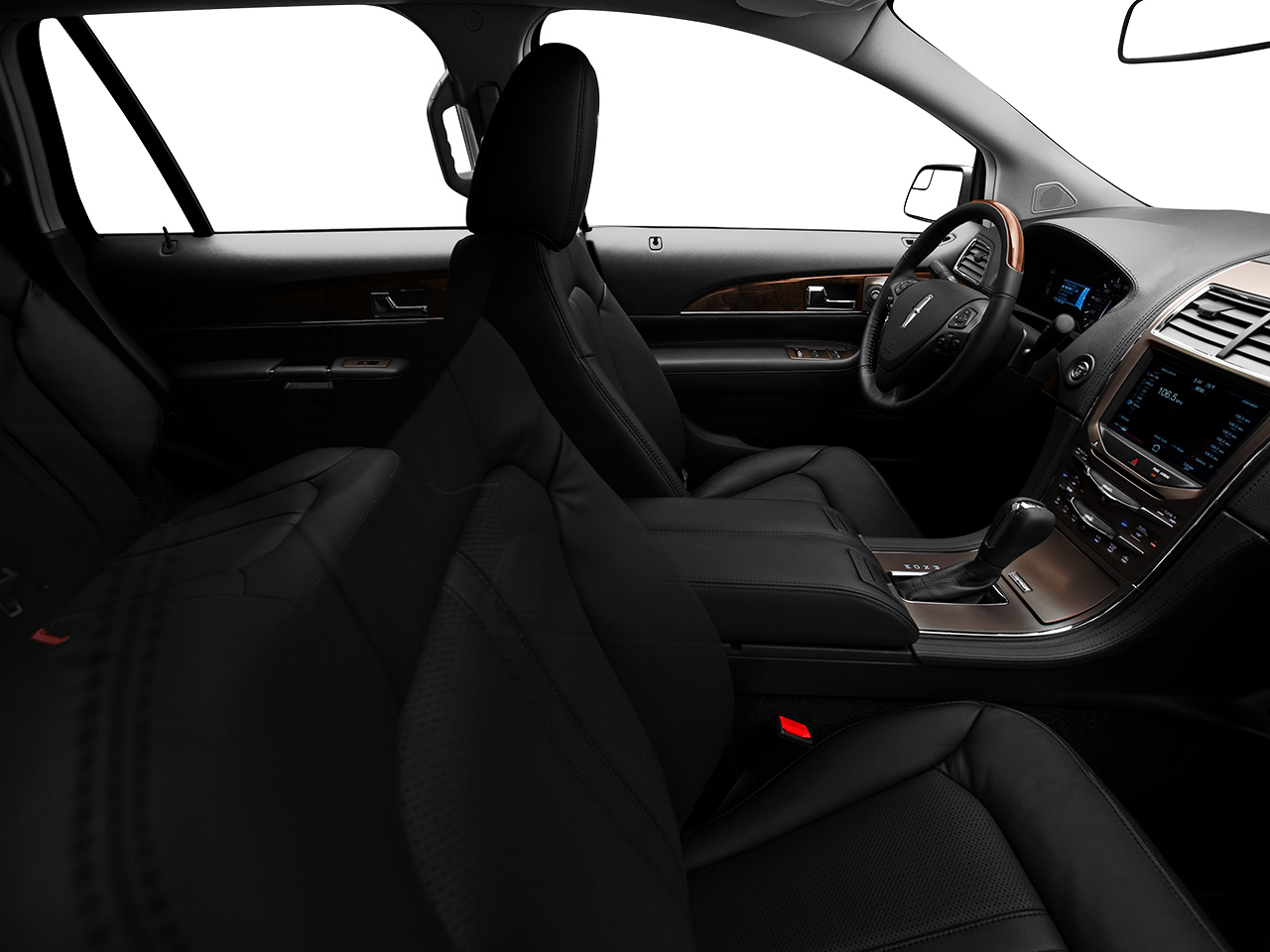 2012 Lincoln MKX FWD Fake Buck Shot - Interior from Passenger B pillar. 