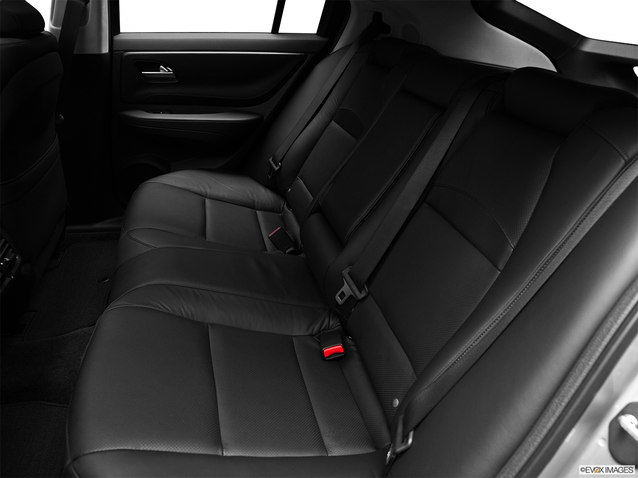 2012 Acura ZDX ZDX Advance Rear seats from Drivers Side. 