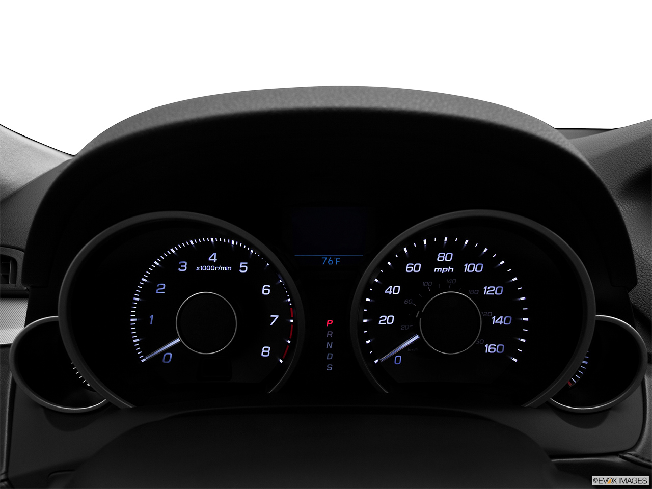 2012 Acura ZDX ZDX Advance Speedometer/tachometer. 