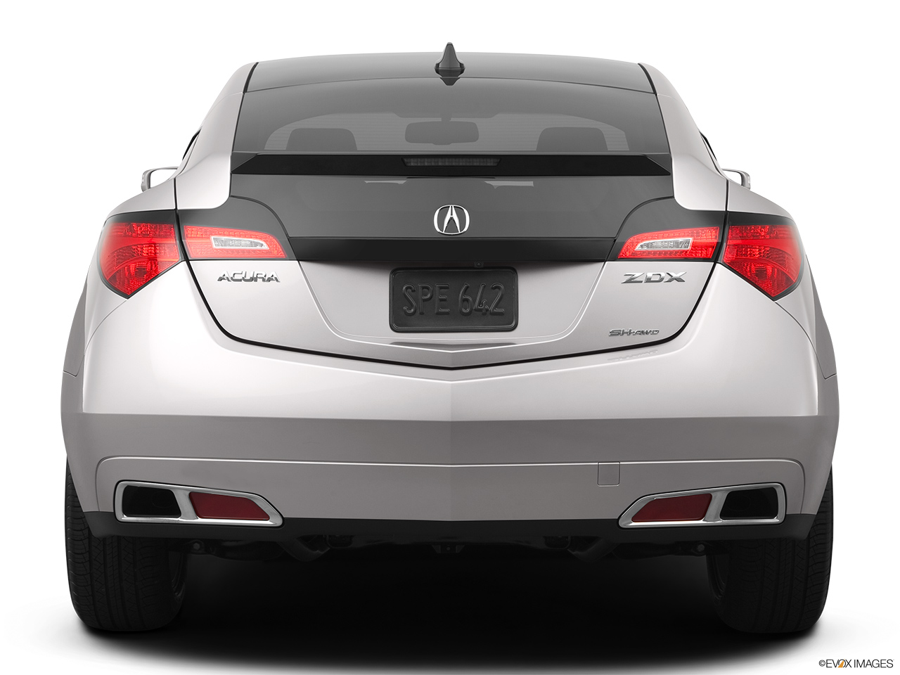 2012 Acura ZDX ZDX Advance Low/wide rear. 