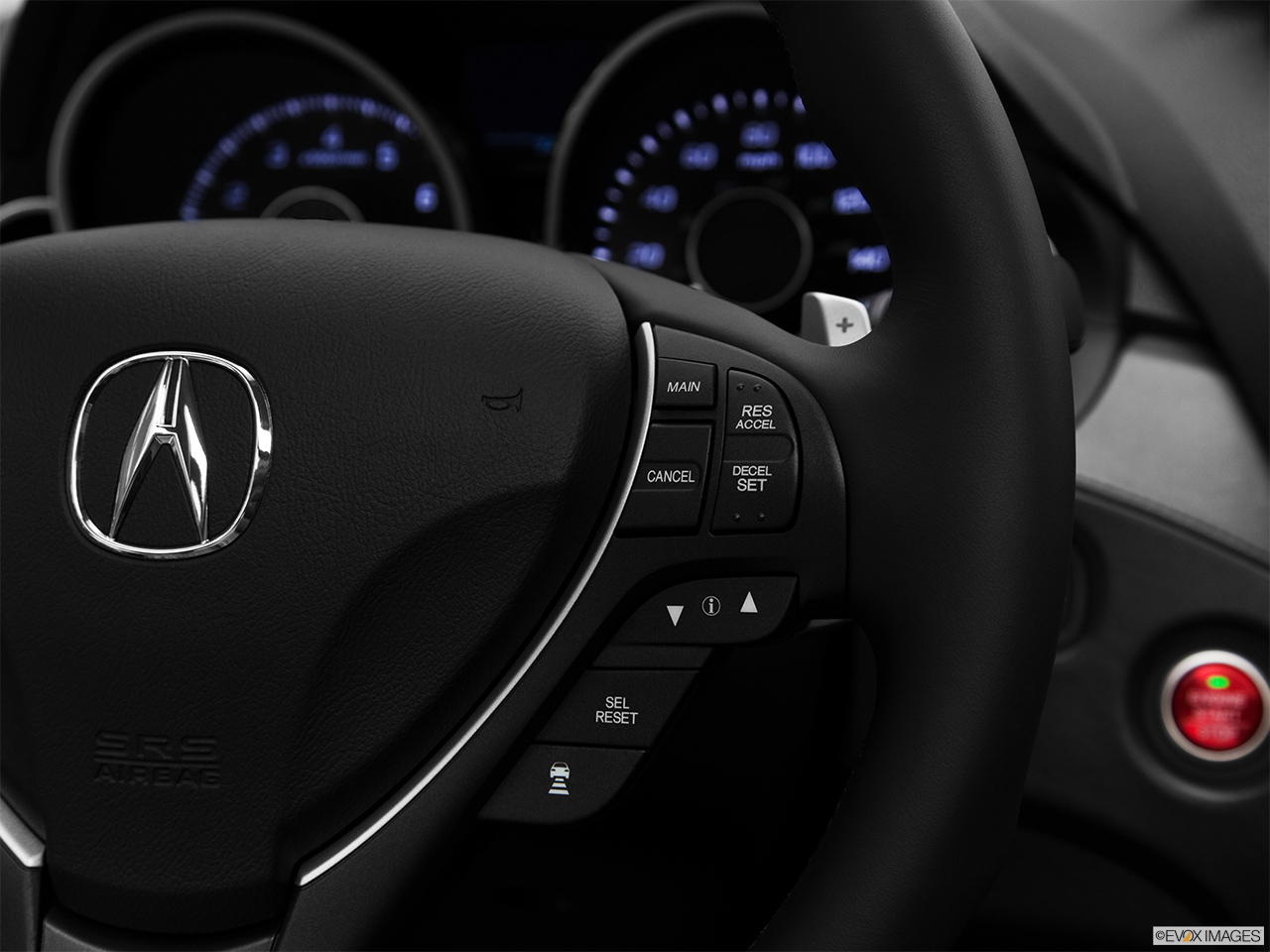 2012 Acura ZDX ZDX Advance Steering Wheel Controls (Right Side) 