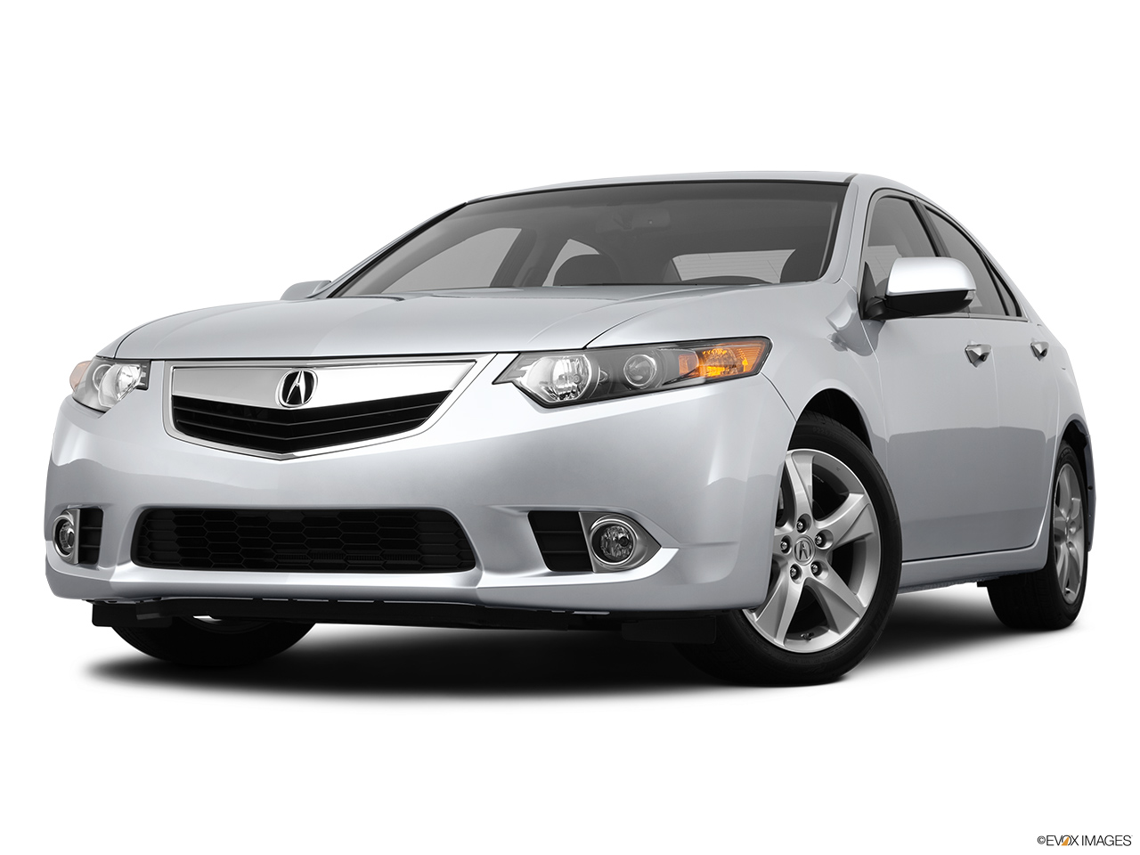 2012 Acura TSX 5-Speed Automatic Front angle view, low wide perspective. 