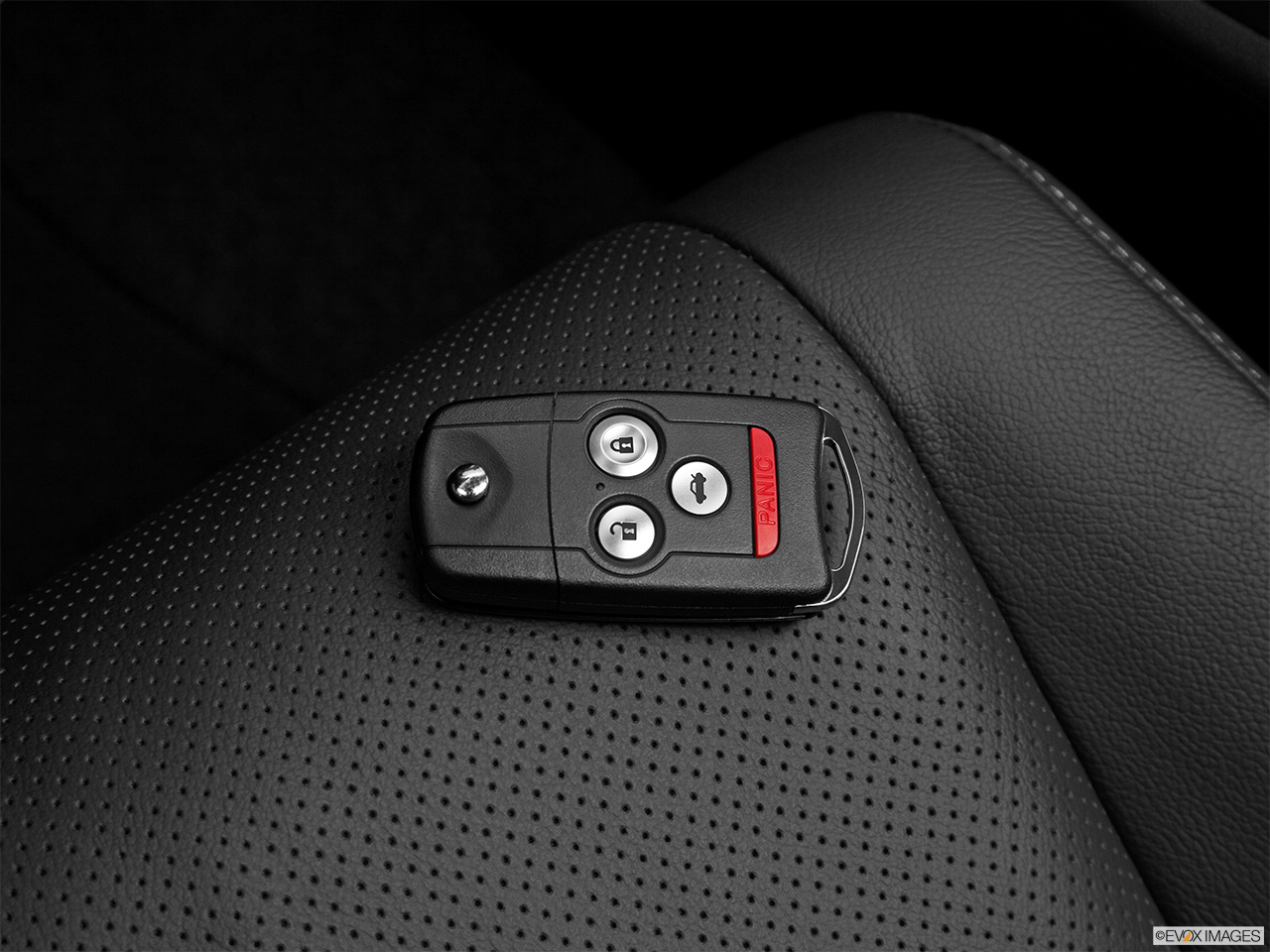 2012 Acura TSX 5-Speed Automatic Key fob on driver's seat. 