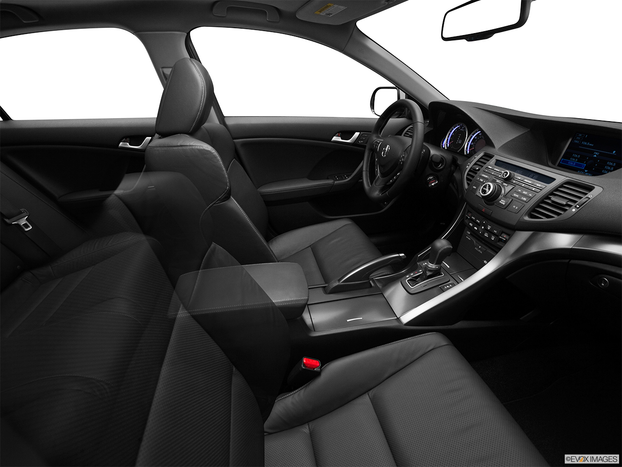 2012 Acura TSX 5-Speed Automatic Fake Buck Shot - Interior from Passenger B pillar. 
