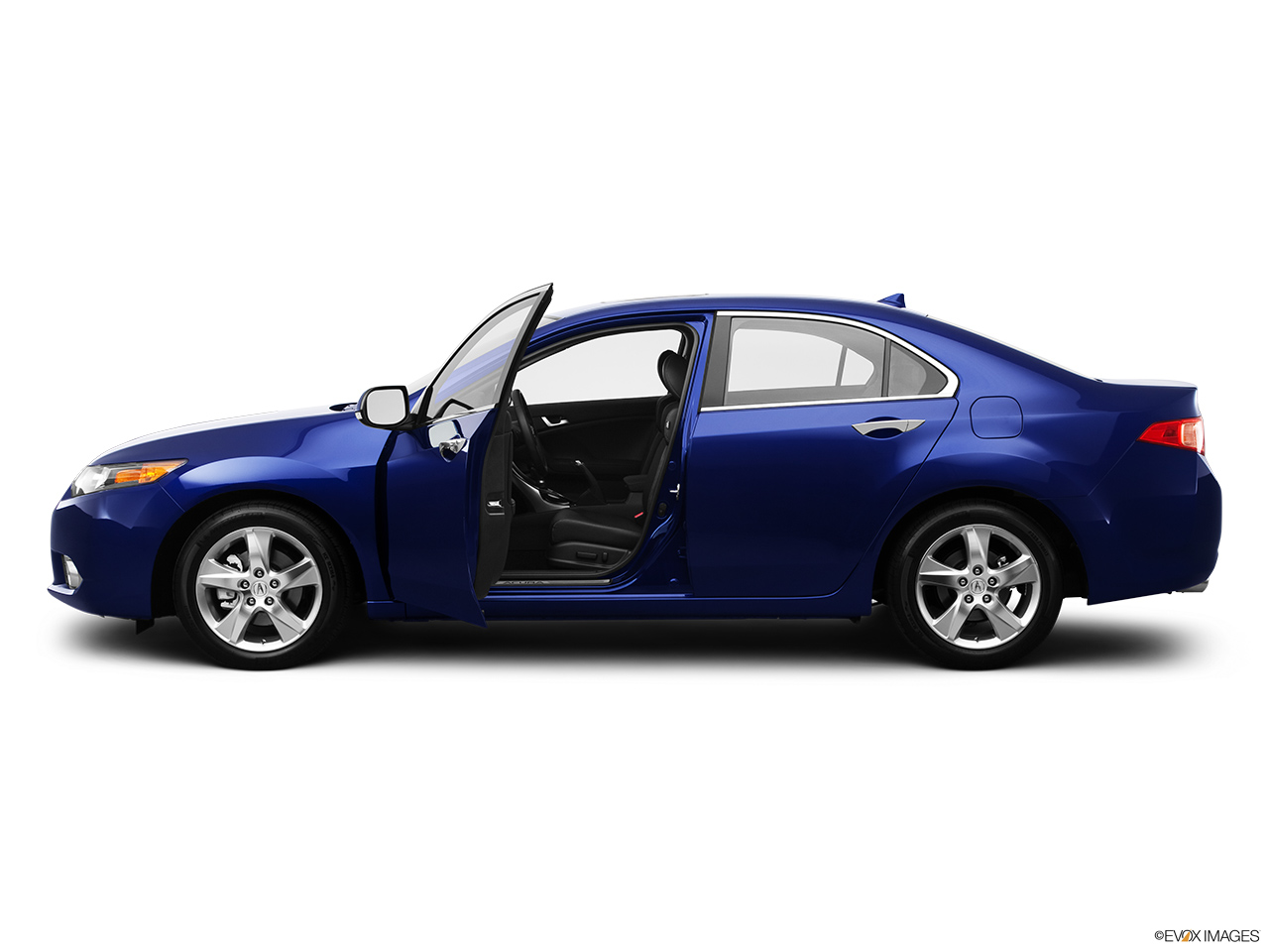 2012 Acura TSX TSX 5-speed Automatic Driver's side profile with drivers side door open. 