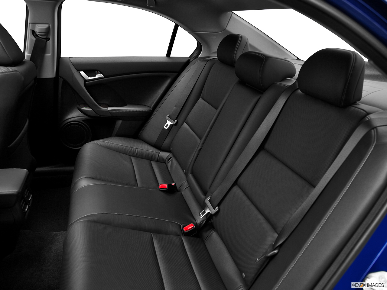 2012 Acura TSX TSX 5-speed Automatic Rear seats from Drivers Side. 