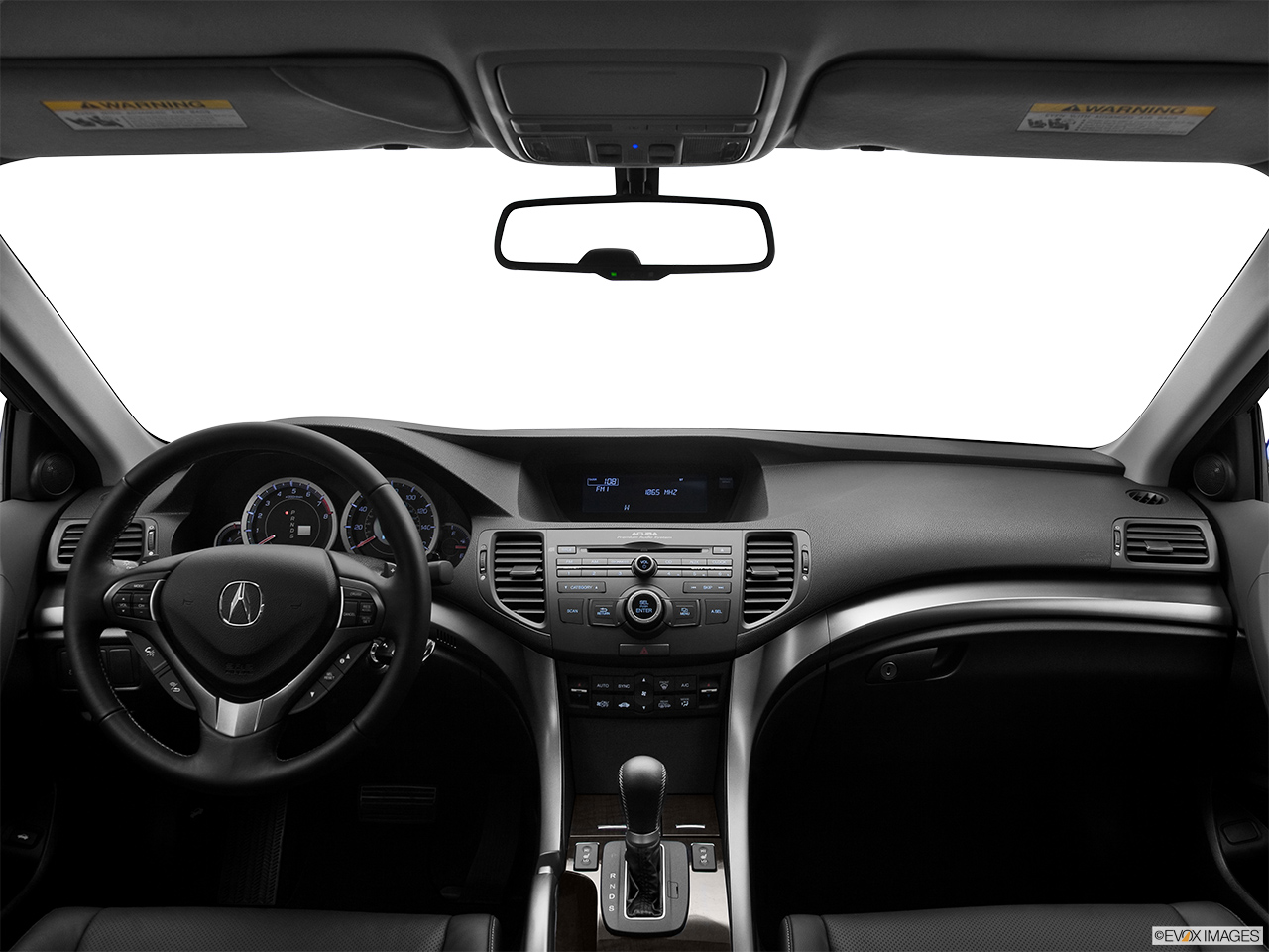 2012 Acura TSX TSX 5-speed Automatic Centered wide dash shot 