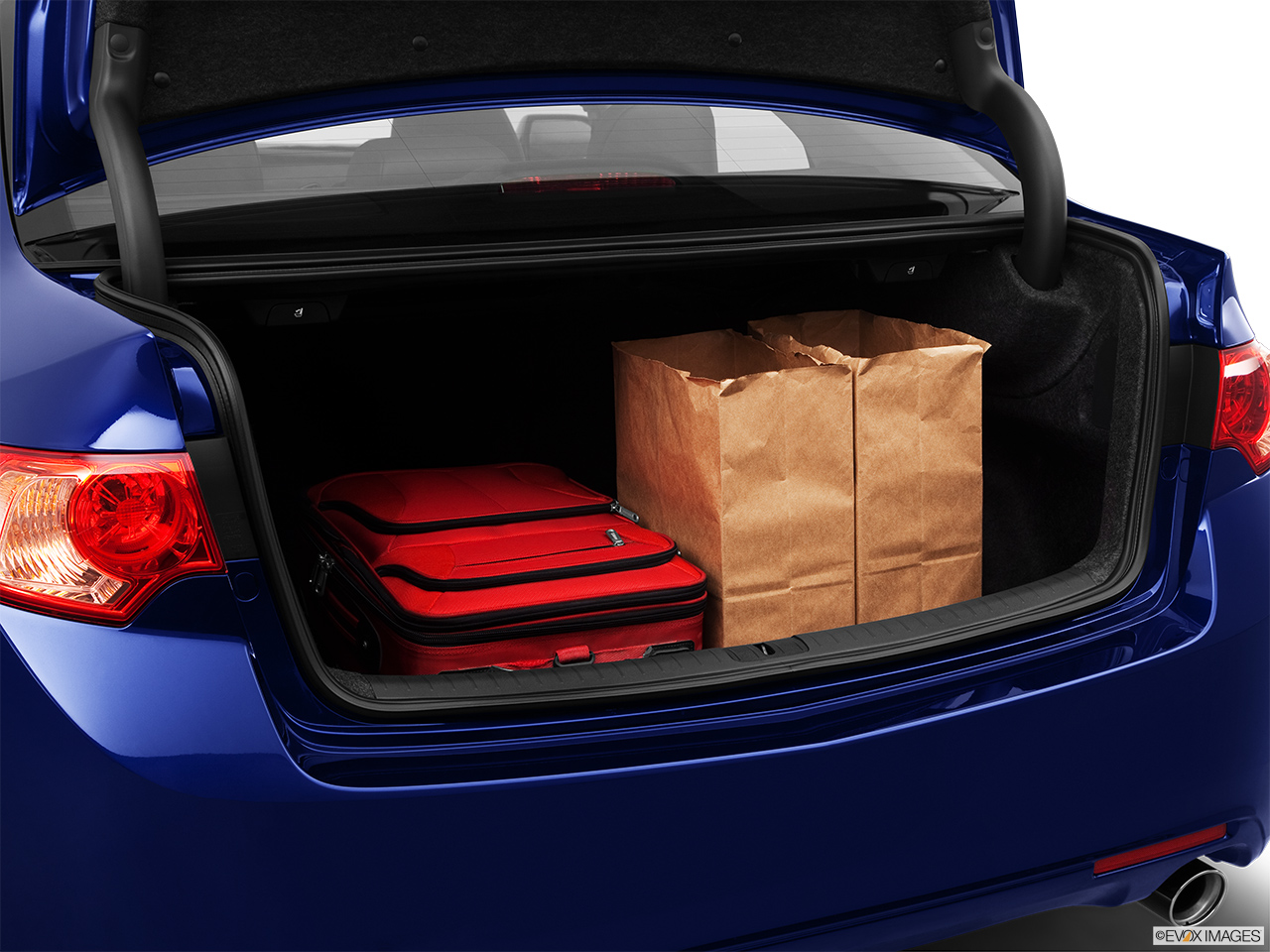 2012 Acura TSX TSX 5-speed Automatic Trunk props. 