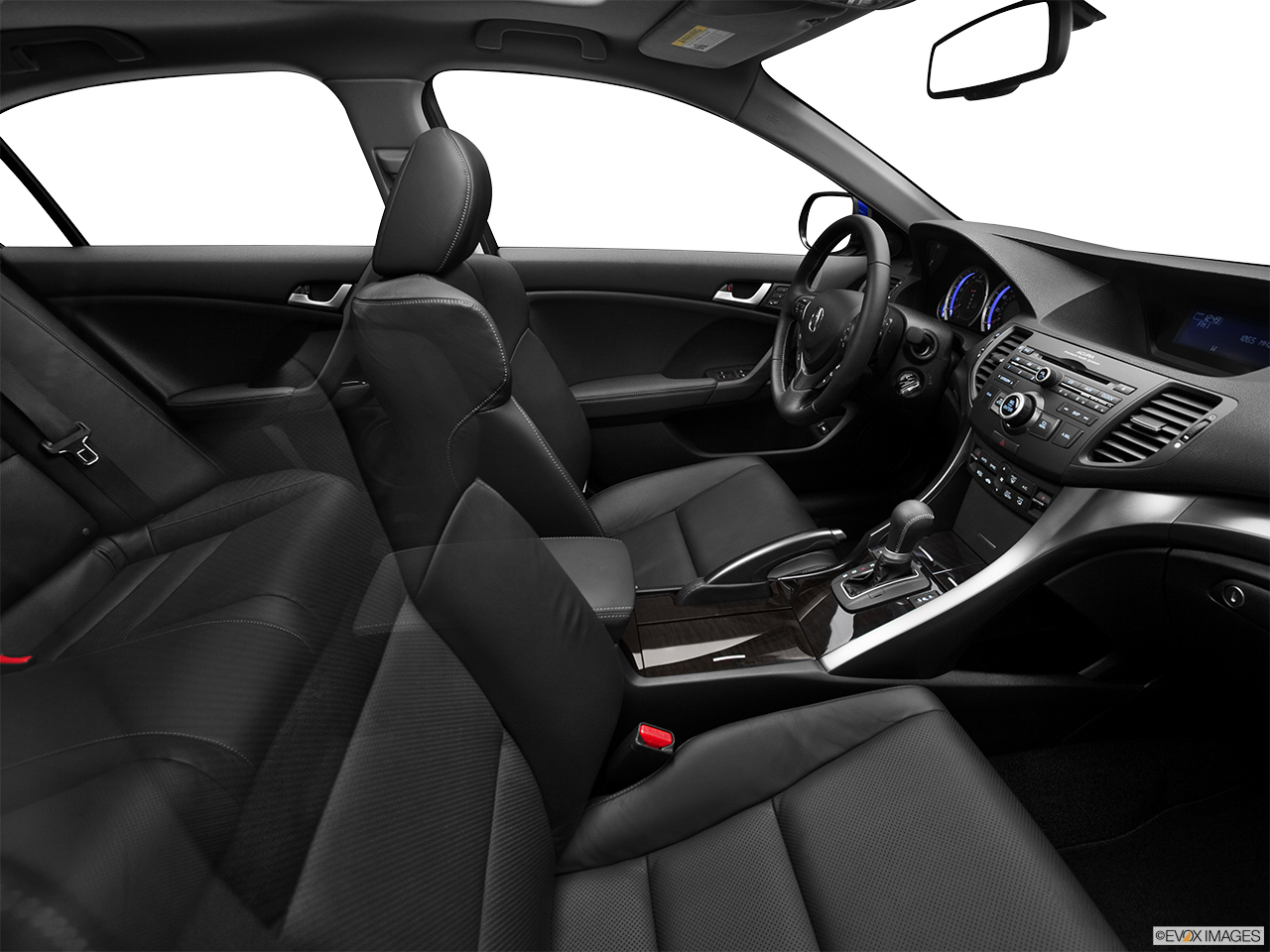 2012 Acura TSX TSX 5-speed Automatic Fake Buck Shot - Interior from Passenger B pillar. 