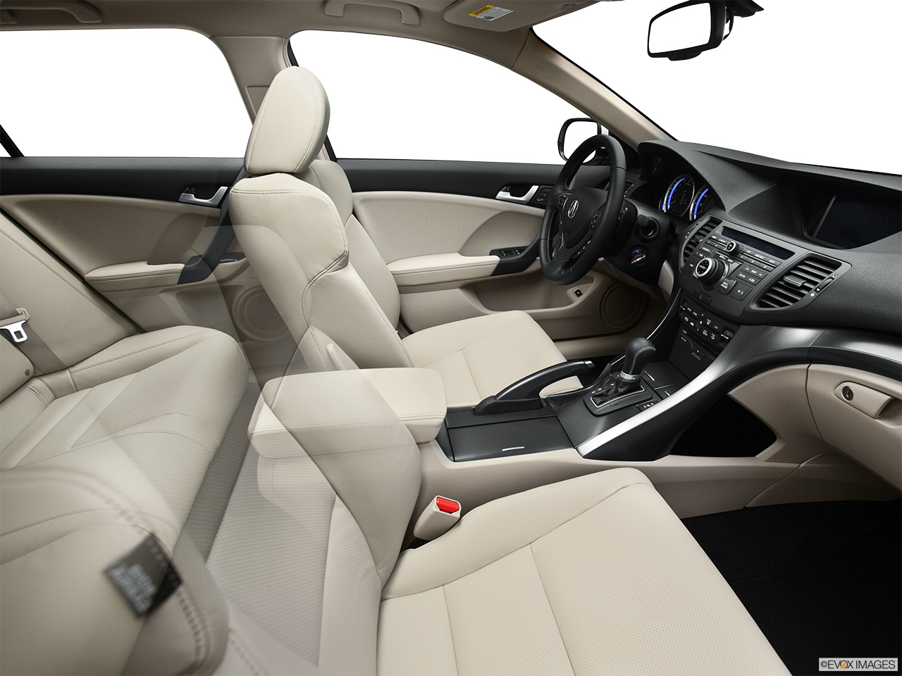 2012 Acura TSX Sport Wagon Fake Buck Shot - Interior from Passenger B pillar. 