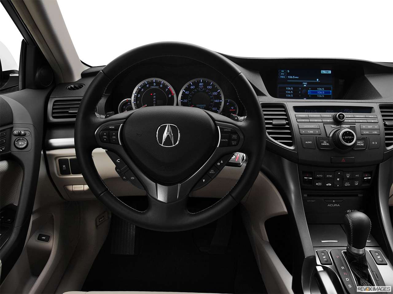 2012 Acura TSX Sport Wagon Steering wheel/Center Console. 