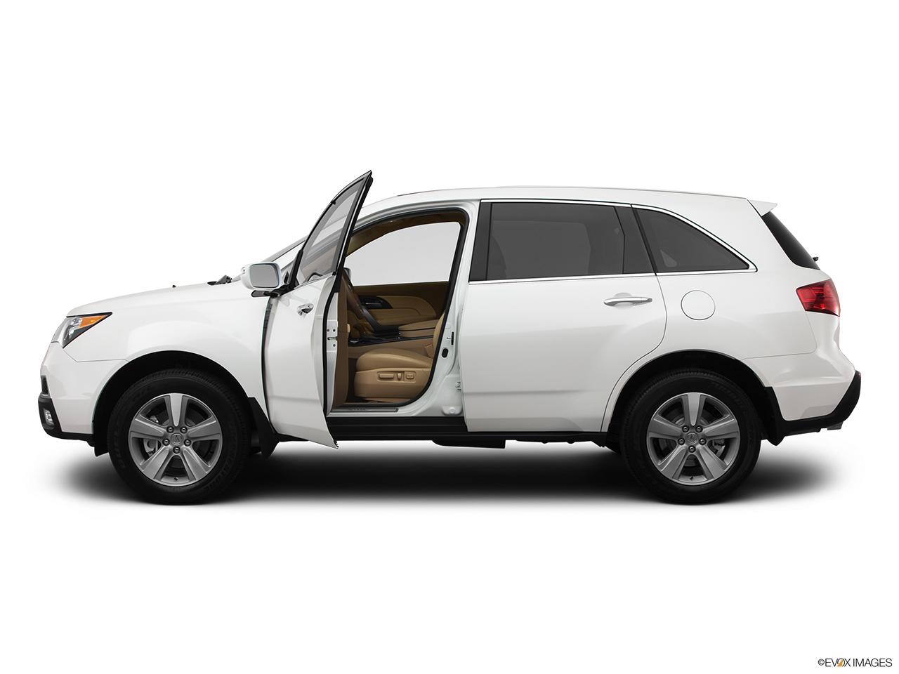 2012 Acura MDX Base Driver's side profile with drivers side door open. 