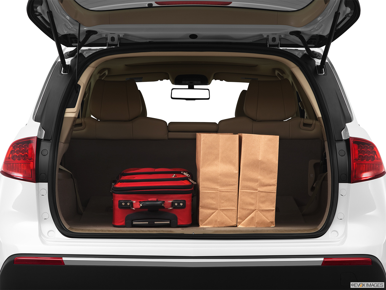 2012 Acura MDX Base Trunk props. 