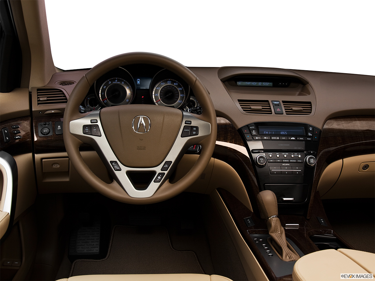 2012 Acura MDX Base Steering wheel/Center Console. 