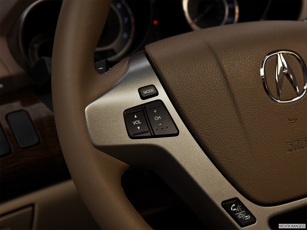 2012 Acura MDX Base Steering Wheel Controls (Left Side) 