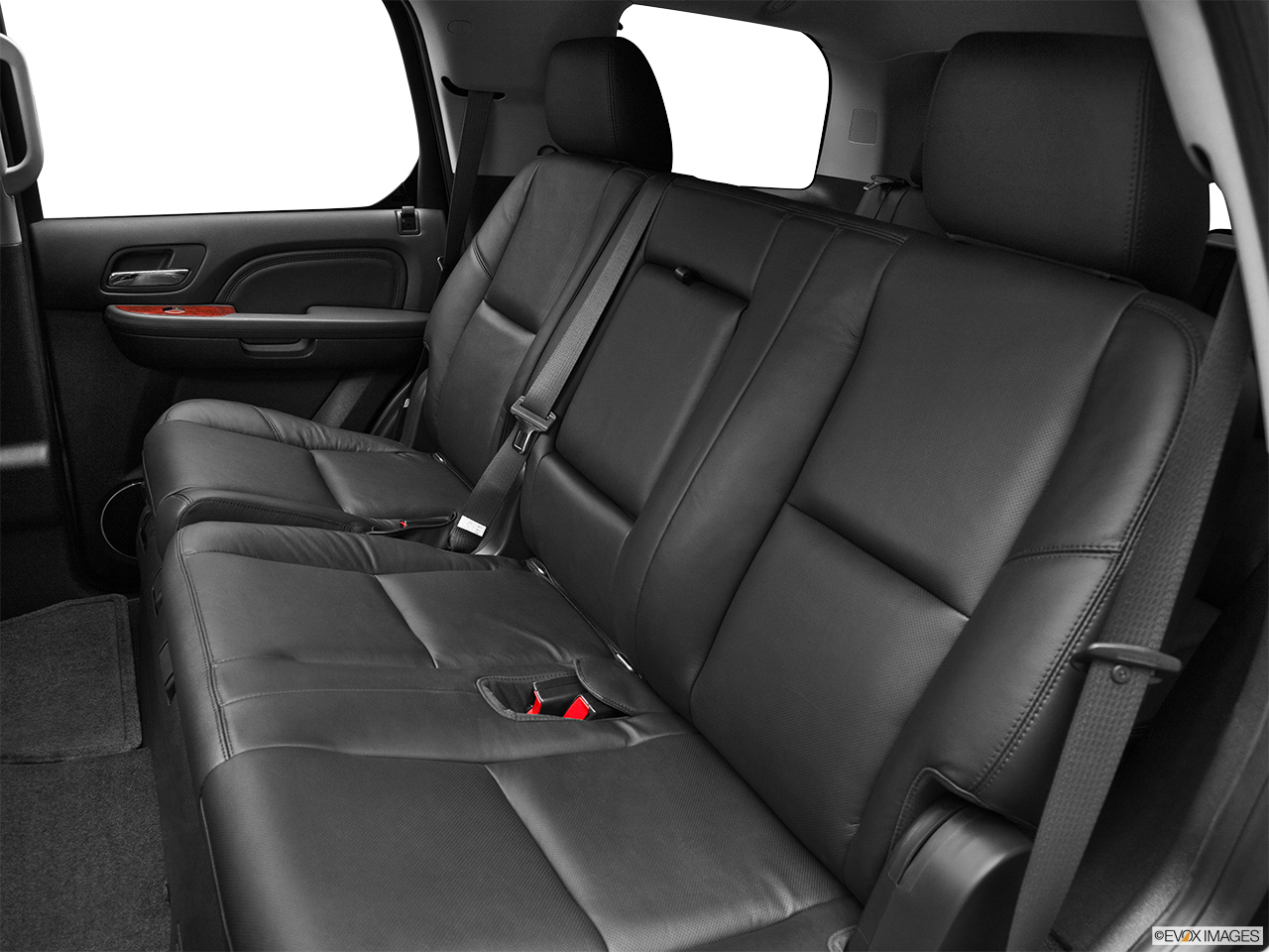 2012 Cadillac Escalade Hybrid Base Rear seats from Drivers Side. 