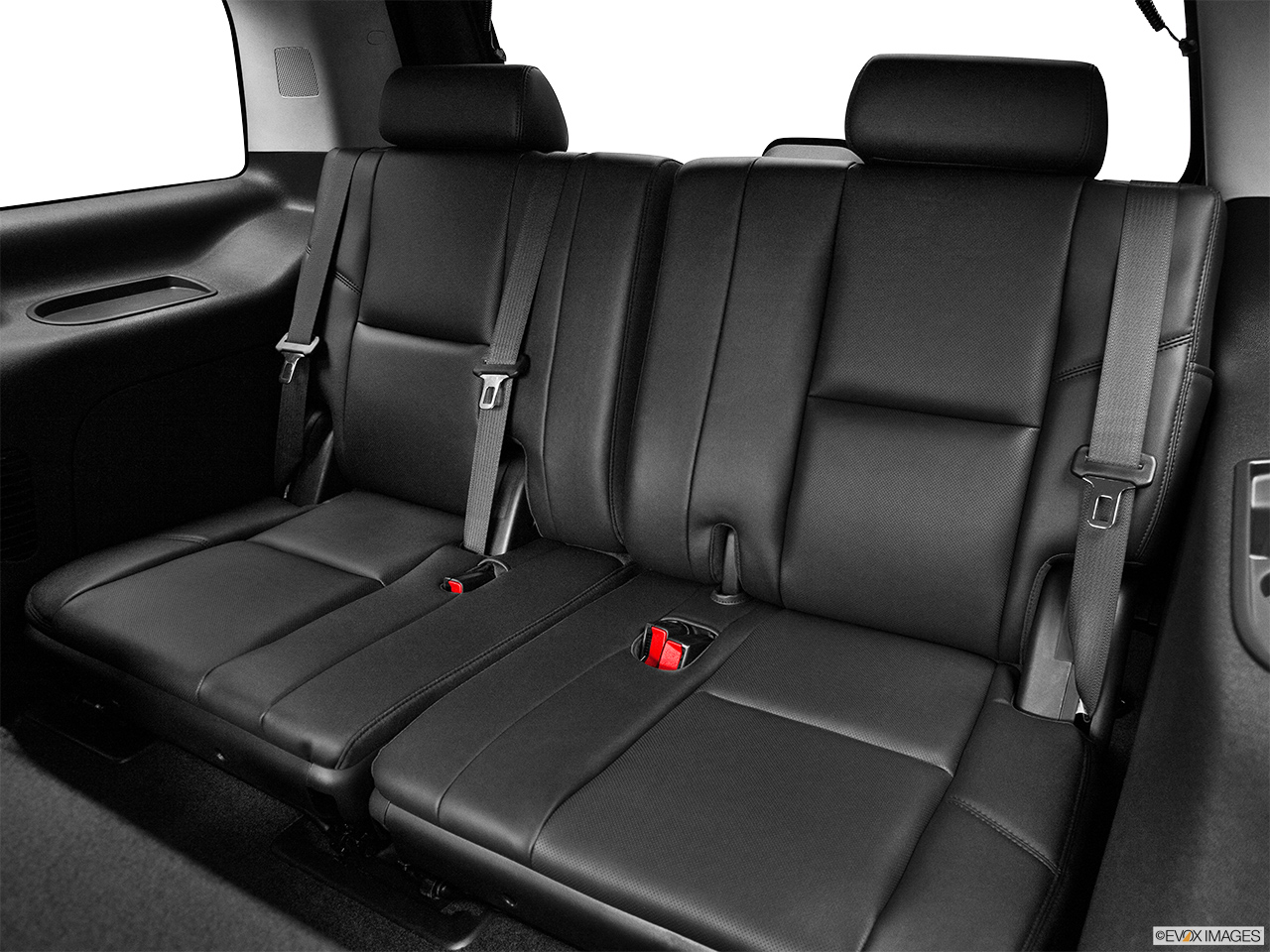 2012 Cadillac Escalade Hybrid Base 3rd row seat from Driver Side. 