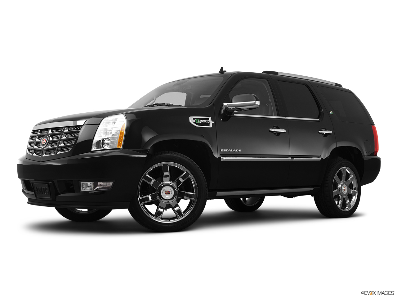 2012 Cadillac Escalade Hybrid Base Low/wide front 5/8. 
